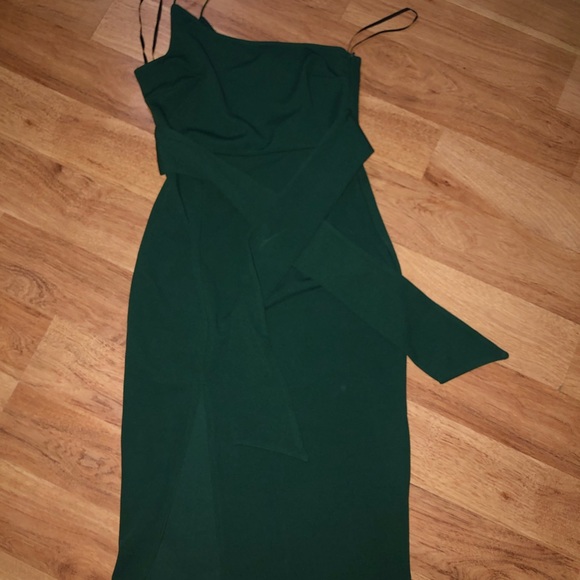 Emerald Green Dress - Picture 3 of 5